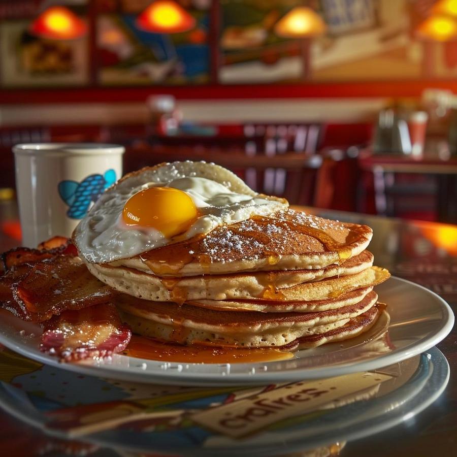 "Spangles breakfast menu showcasing unique and special dishes for morning dining."