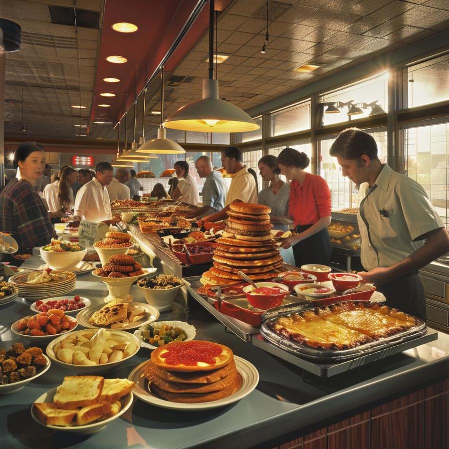 "Photo showing Frisch's Breakfast Buffet - is Frisch's breakfast buffet open?"