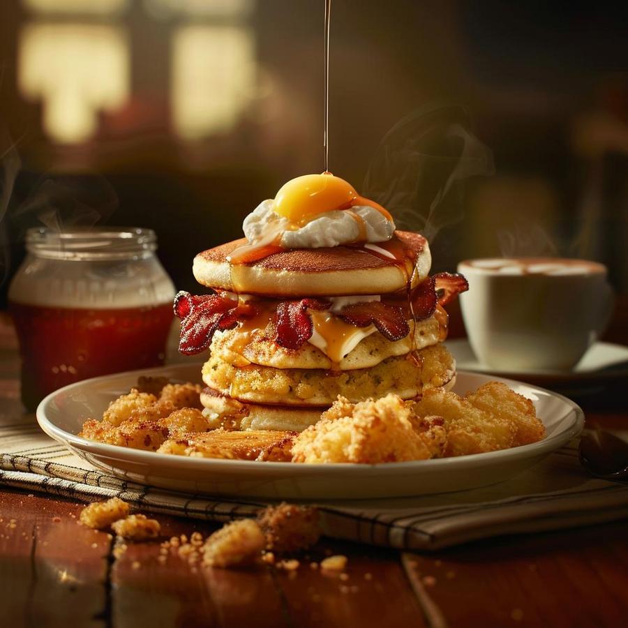 Burger King breakfast menu featuring delicious morning options.