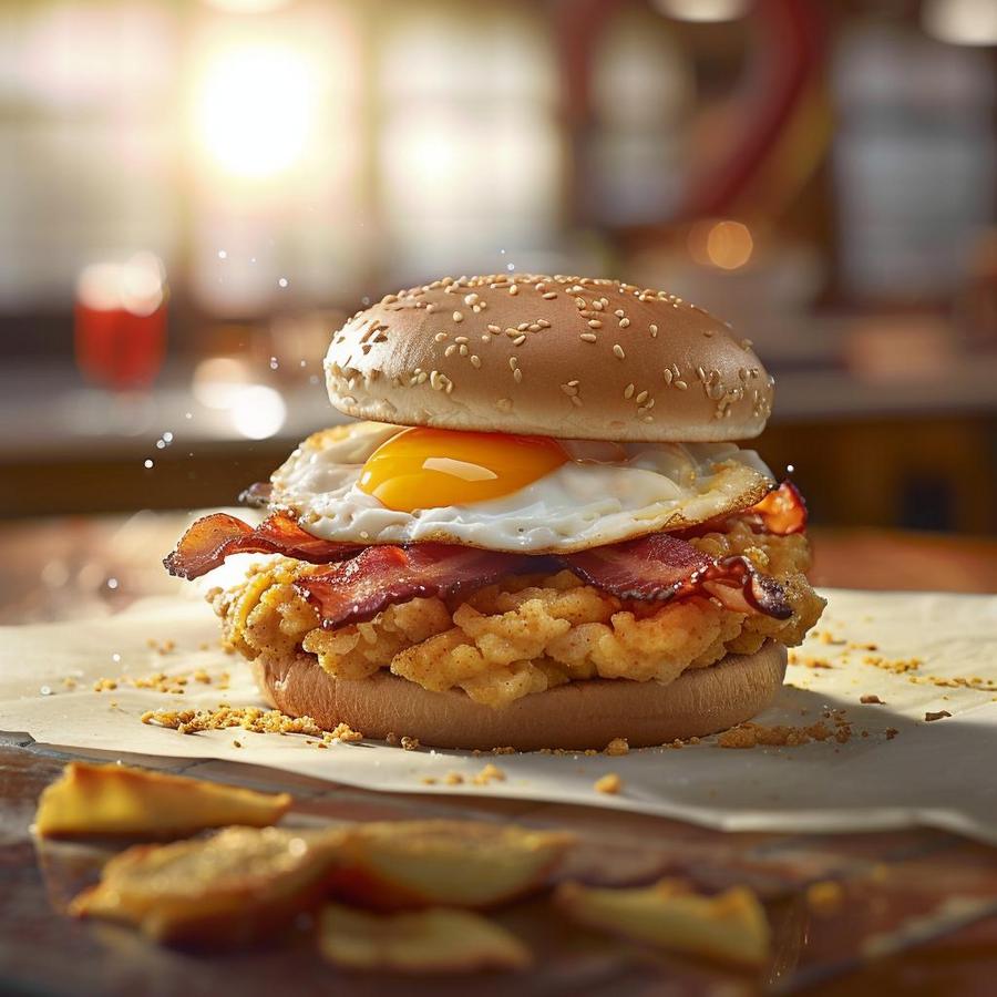 Image of Arby's Breakfast Menu with tasty morning options.