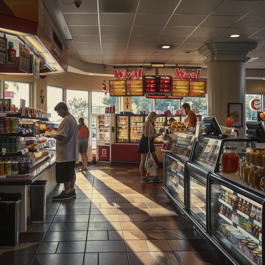 Image of Wawa breakfast menu with the text "does Wawa serve breakfast all day."