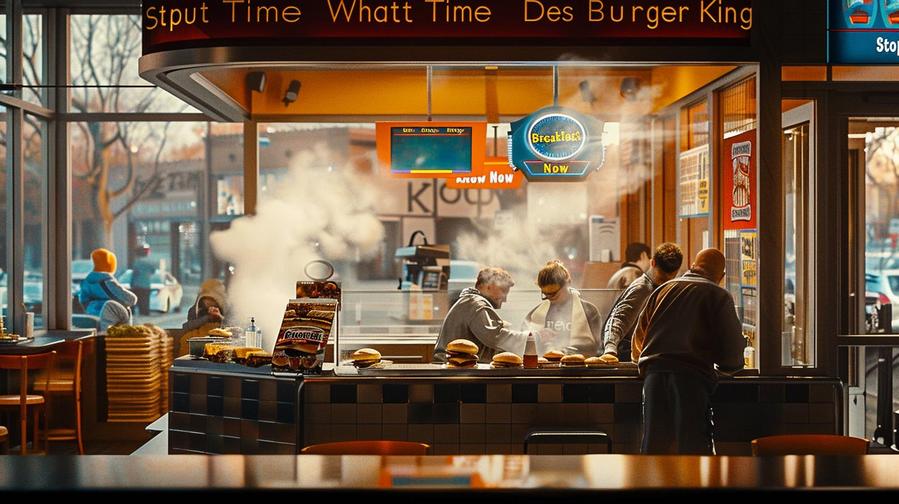 Image alt text: Discover the best Burger King breakfast deals. "What time does Burger King stop breakfast?"
